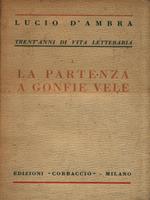 La partenza a gonfie vele