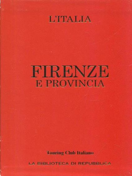 Firenze e provincia - copertina