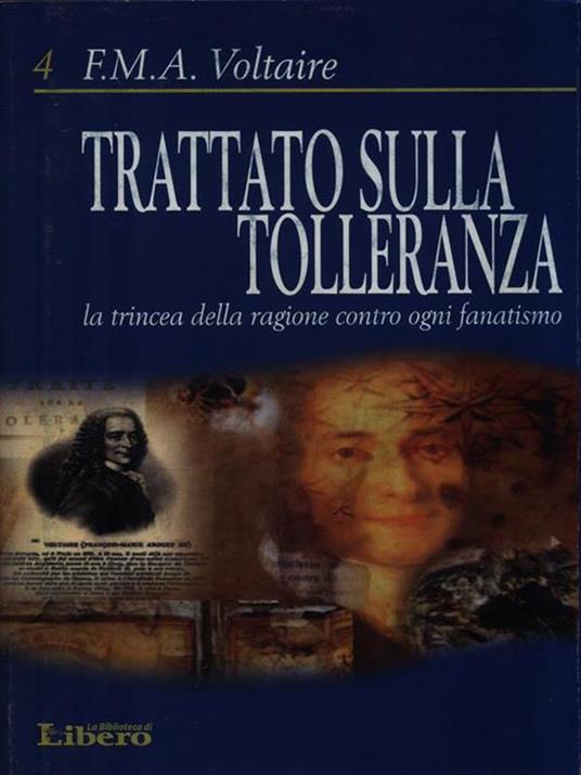 Trattato sulla tolleranza - copertina