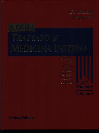 Cecil. Trattato di medicina interna. Vol 2 - Goldmam Bennett - copertina