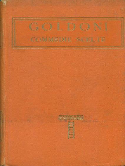 Commedie scelte - Carlo Goldoni - copertina