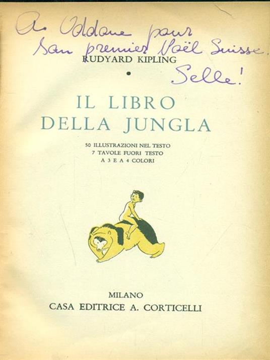 Il  libro della jungla - Rudyard Kipling - copertina
