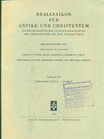 Reallexikon für Antike und Christentum. Lieferung 92/ Grabinschrift I- Graffito I