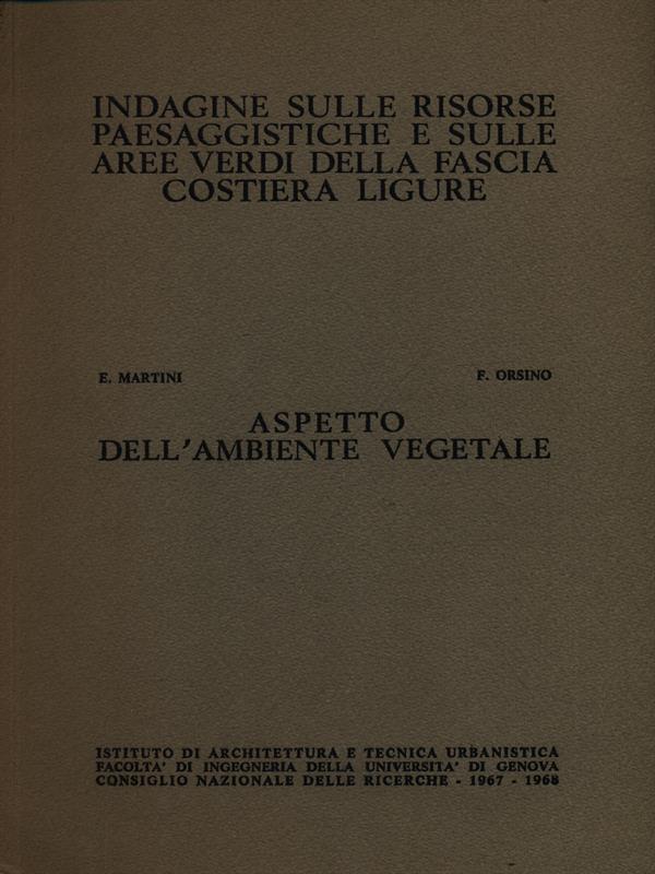 Aspetto dell'ambiente vegetale