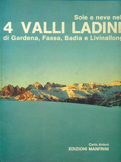 4 valli Ladine - Carlo Artoni - copertina