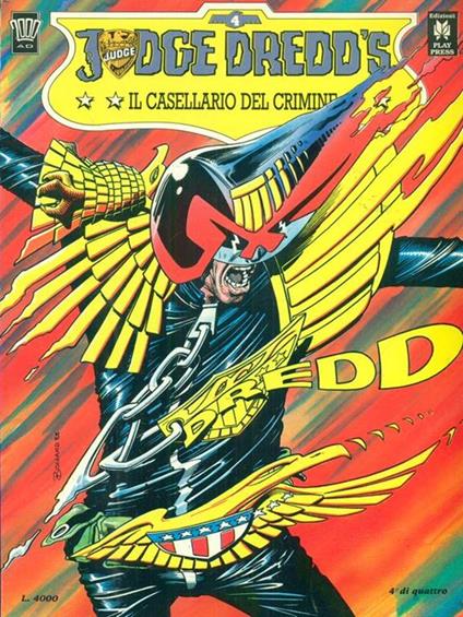 Judge Dredd's - copertina
