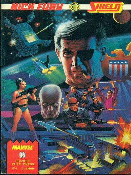 Nick Fury contro Shield 6 - copertina