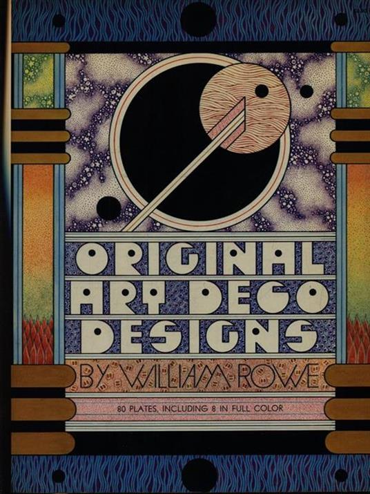 Original Art Deco designs - William Rowe - copertina