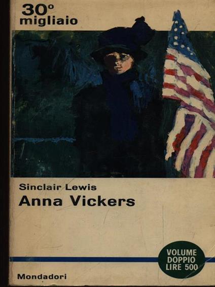 Anna Vickers - Sinclair Lewis - copertina