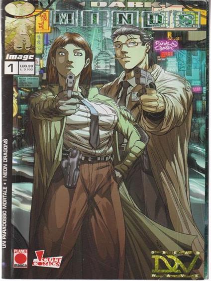 Dark minds 1/luglio 1999 - copertina