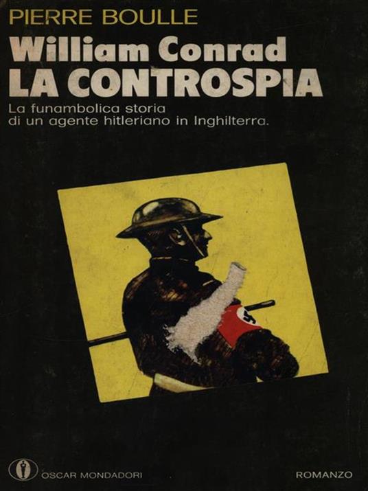 William Conrad. La controspia - Pierre Boulle - copertina