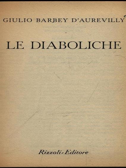 Le diaboliche - copertina