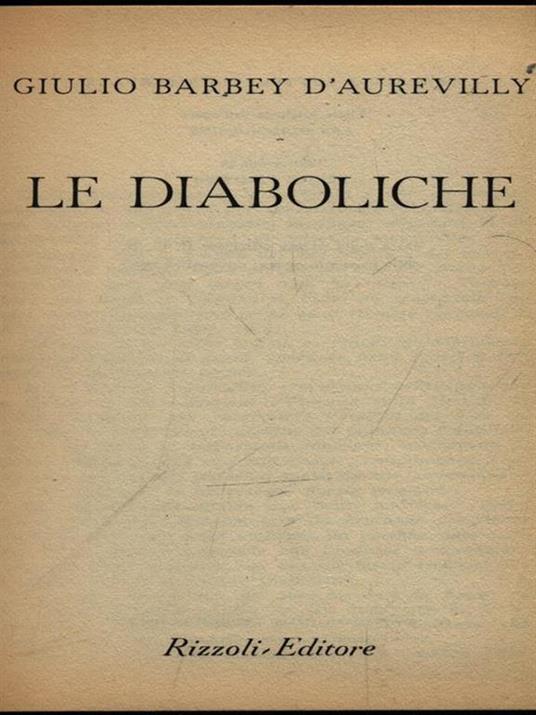 Le diaboliche - copertina