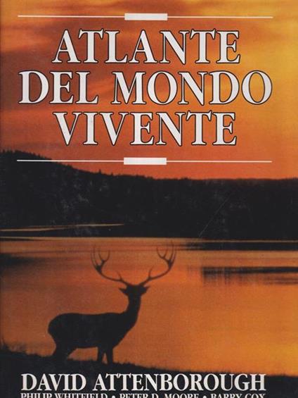 Atlante del mondo vivente - David Attenborough - copertina