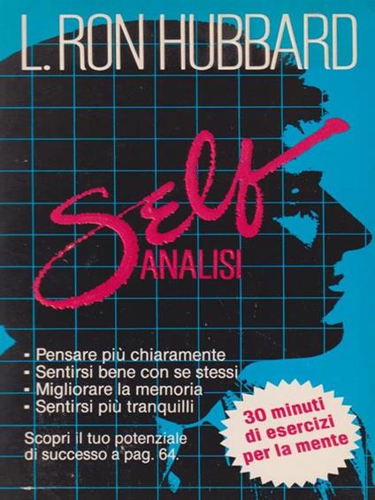 Self analisi - L. Ron Hubbard - copertina