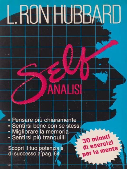 Self analisi - L. Ron Hubbard - copertina