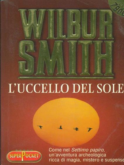 L' uccello del sole - Wilbur Smith - copertina