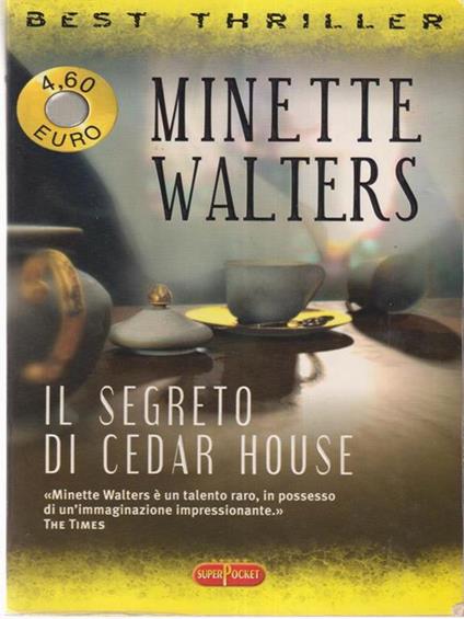 Il segreto di Cedar House - Minette Walters - copertina