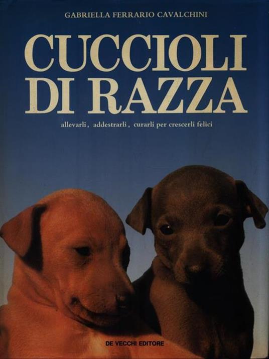 Cuccioli di razza - Gabriella Ferrario Cavalchini - copertina