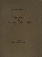 Elogio di Fausto Nicolini