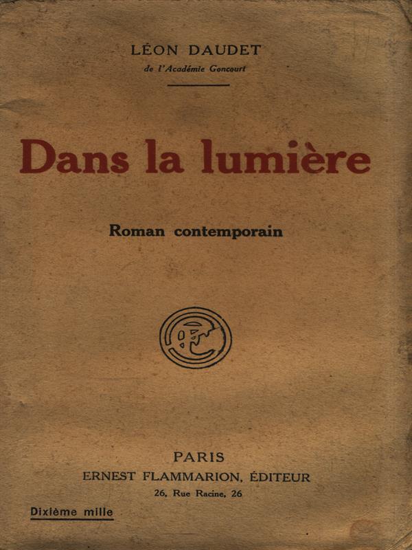 Dans la lumière