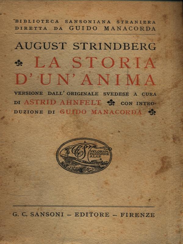 La storia d'un'anima