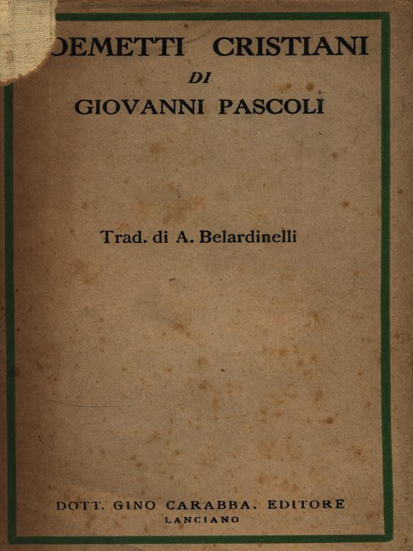 Poemetti Cristiani