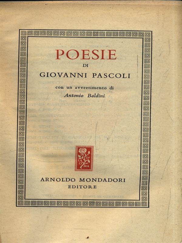 Poesie