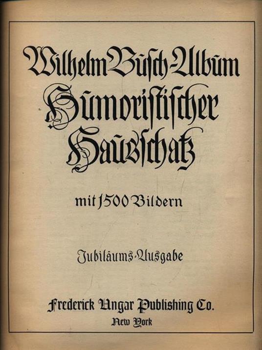 Wilhelm Bush Album - copertina