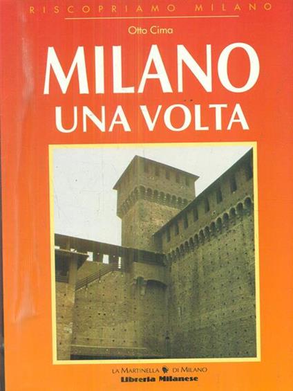 Milano una volta - Otto Cima - copertina