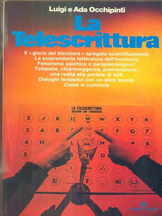 La telescrittura - Ada Occhipinti - copertina