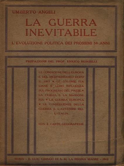 La guerra inevitabile - Umberto Angeli - copertina