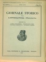 Giornale storico della letteratura italiana Fasc. 374 Vol. CXXVI
