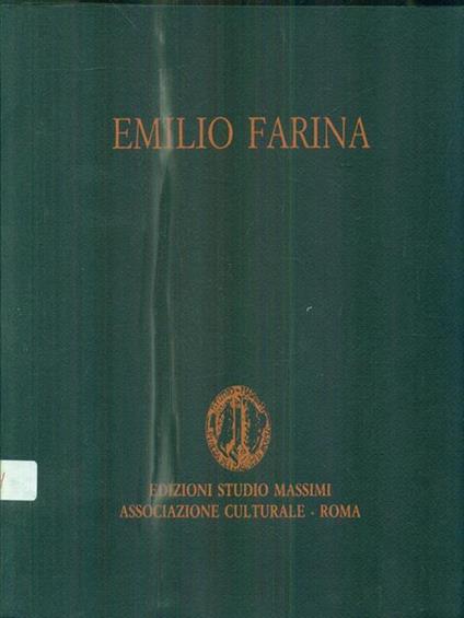 Emilio Farina - copertina