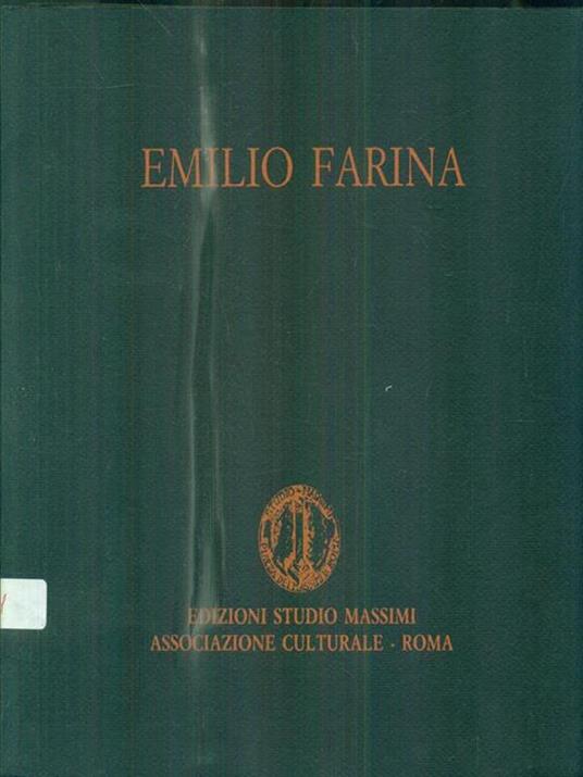Emilio Farina - copertina