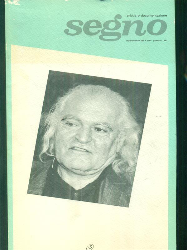 Segno. Supplemento del n. 100/ gennaio 1991