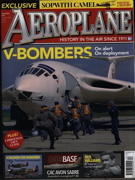 Aeroplane. December 2017 Vol. 45, No. 12 - copertina