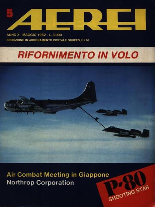 Aerei n. 5 Maggio 1982 Anno X - copertina