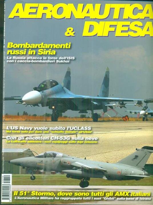Aeronautica & difesa n. 349 / novembre 2015 - copertina
