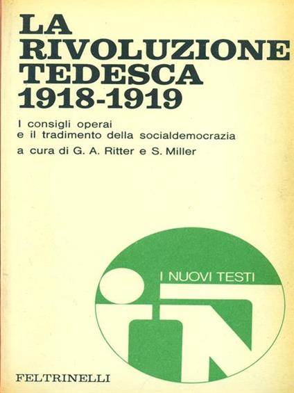 La rivoluzione tedesca - G.A. Ritter - copertina