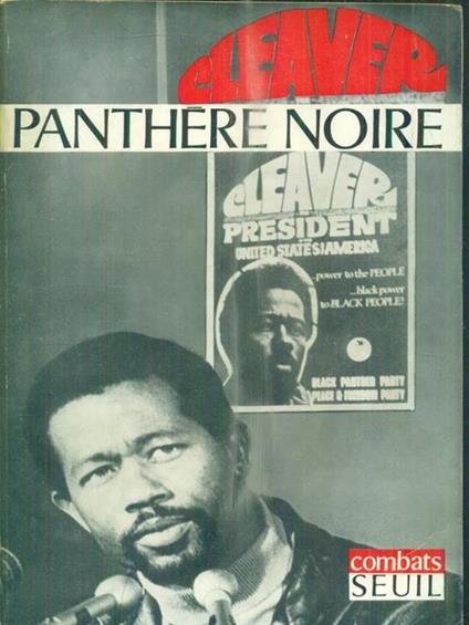 Panthere Noire - Eldridge Cleaver - copertina
