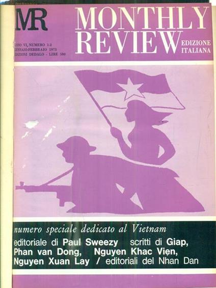 Monthly Review. Annata completa 1973 - copertina