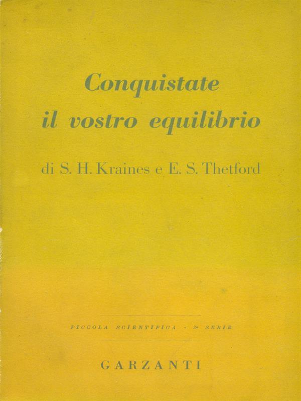 Conquistate il vostro equilibrio