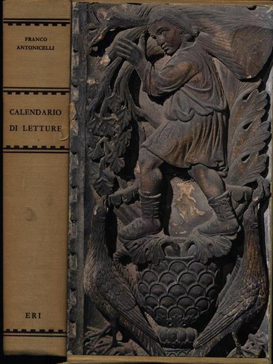 Calendario di letture - Franco Antonicelli - copertina