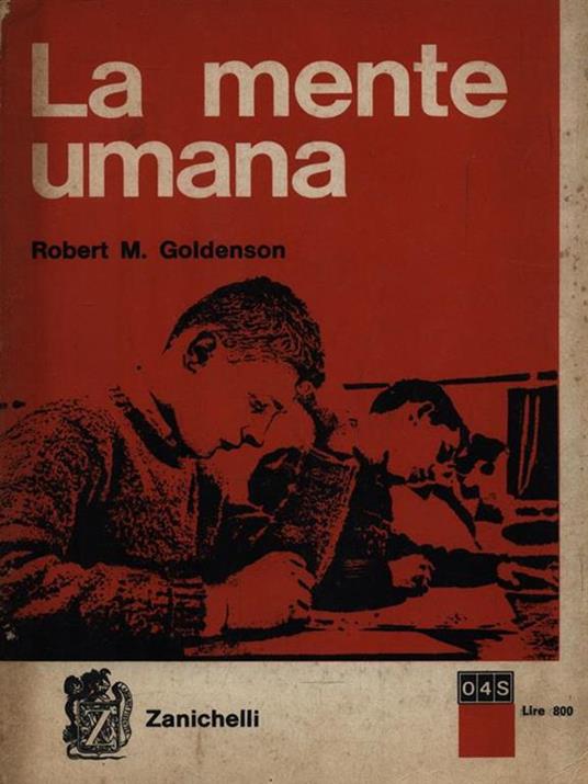 La mente umana - Robert M. Goldenson - copertina