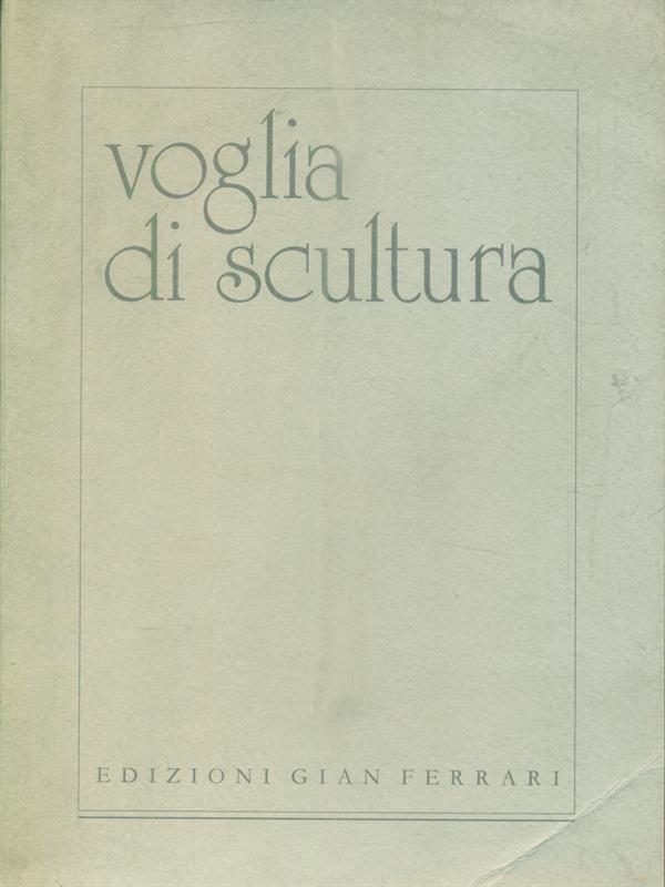 Voglia di scultura