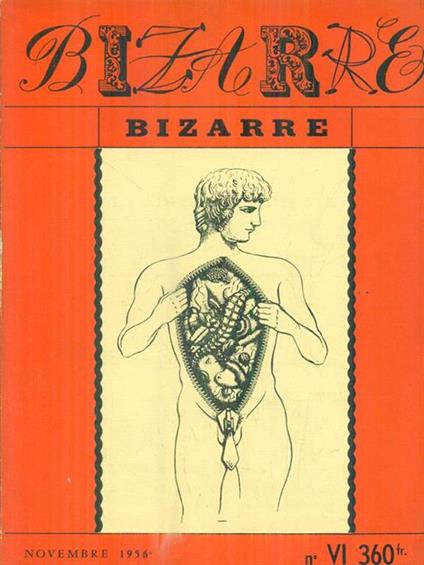 Bizarre n. VI/Novembre 1956 - copertina