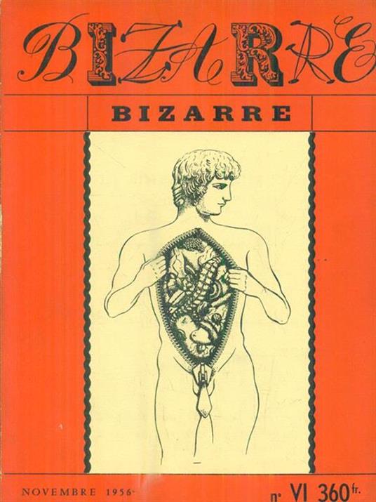 Bizarre n. VI/Novembre 1956 - copertina