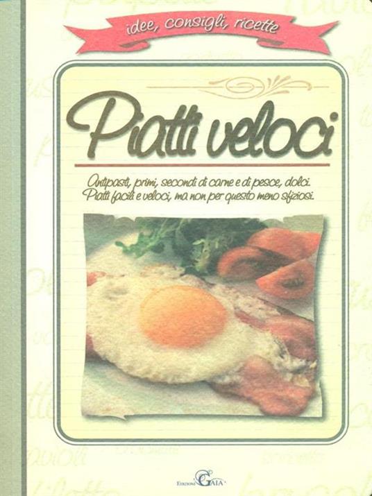 Piatti veloci - copertina