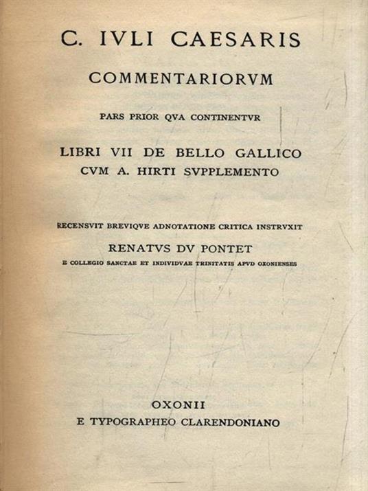 Caesar I - copertina